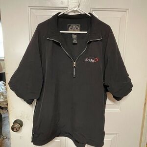 StormTech Black Half-Zip Men's Shirt Size L
